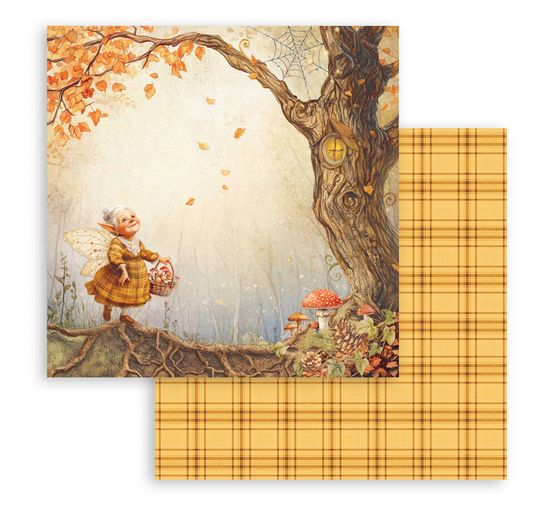Scrapbook blok "Whispering Woods"