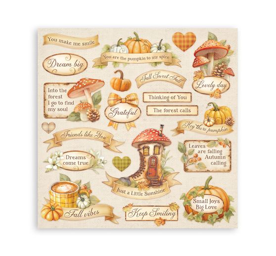 Scrapbook blok "Whispering Woods"