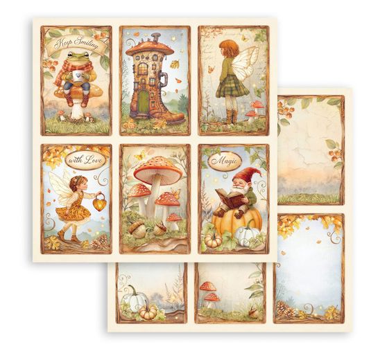 Scrapbook blok "Whispering Woods"