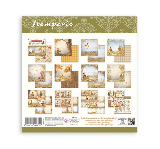 Scrapbook blok "Whispering Woods"