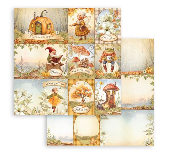 Scrapbook blok "Whispering Woods"