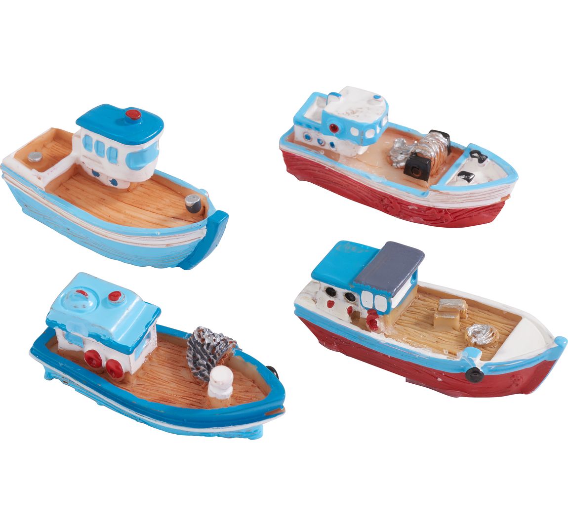 Miniatuur vissersboot