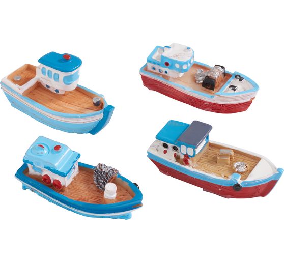 Miniature fishing boat