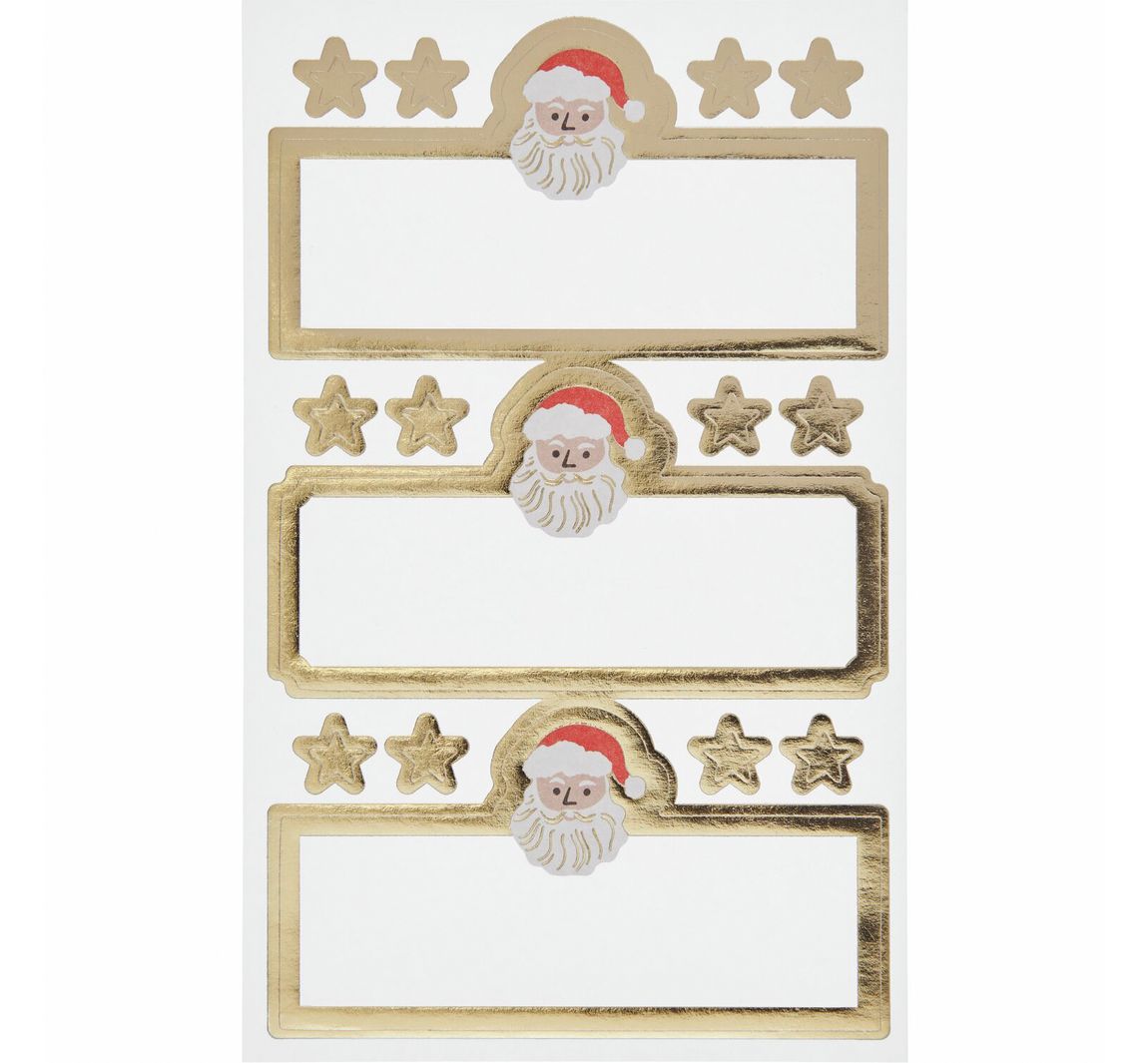 Sticker "Labels Santa"