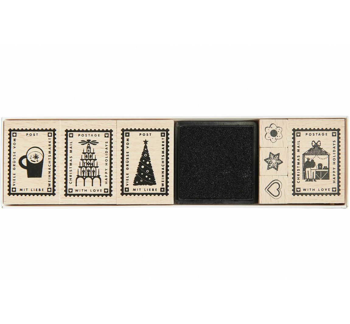 Stempel set "Kerstpost"