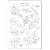 Zachte modelleervorm A5 "Whispering Woods - Leaves"