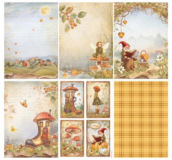 Motief strozijde assortiment "Whispering Woods"