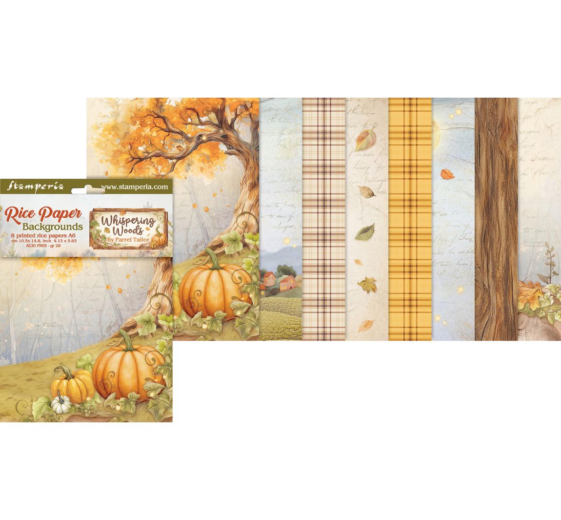 Motief strozijde backgrounds "Whispering Woods"