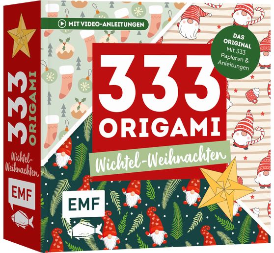 Boek "333 Origami - Wichtel-Weihnachten"