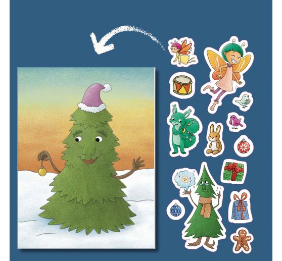 Book "Mein Stickerspaß-Adventskalender"
