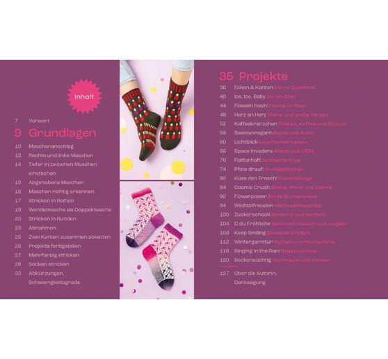 Boek "Happy Socks stricken"