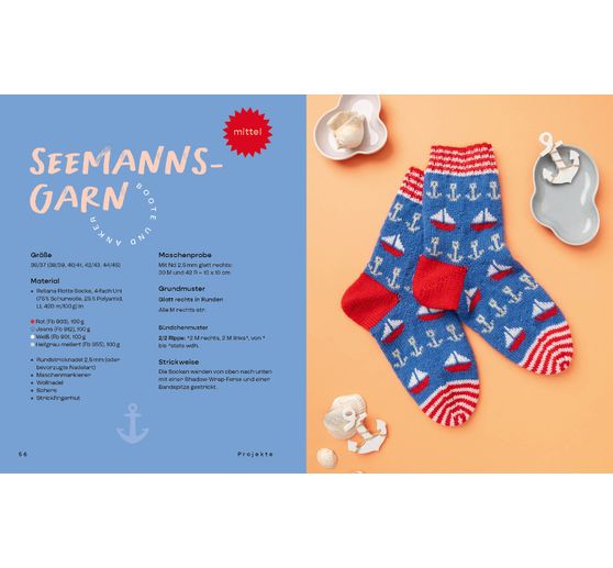 Boek "Happy Socks stricken"