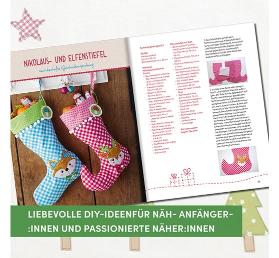 Boek "Die schönsten Nähideen für die Weihnachtszeit"