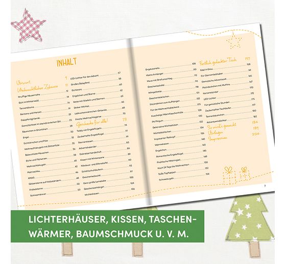 Boek "Die schönsten Nähideen für die Weihnachtszeit"