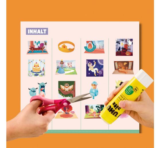 Book "Der Verbastelblock für kreative Kids. Kunterbunter Spaß"
