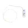 VBS LED snoer lampjes, met timer 6/18 uur, goudkleurig, 10 LED's