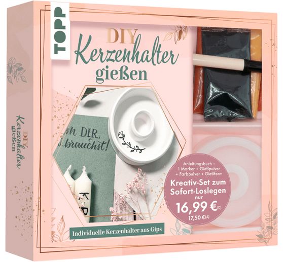Creative set "Kerzenhalter gießen"