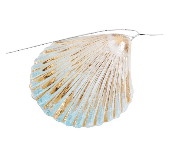 Schelpenslinger met parels