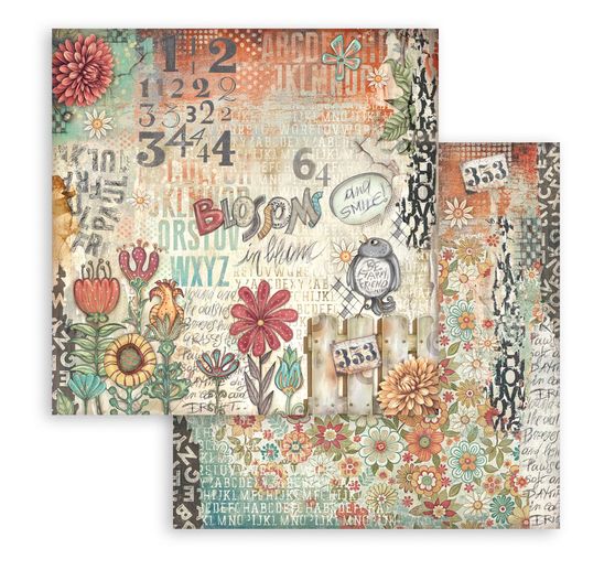 Scrapbook blok "Furry Friends"