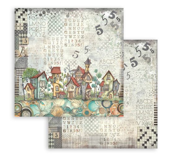 Scrapbook blok "Furry Friends"