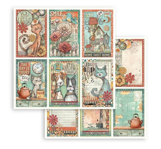 Scrapbook blok "Furry Friends"
