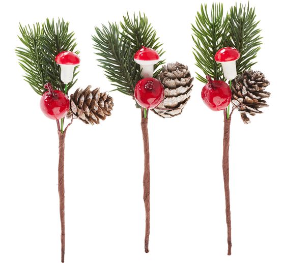 VBS Fir pick with pine cones