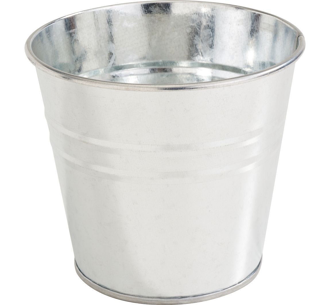 Zinken bloempot