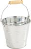 Metalen pot met handvat