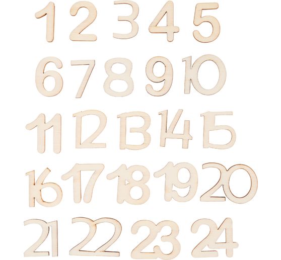 VBS Advent numbers 1-24 "Nature"