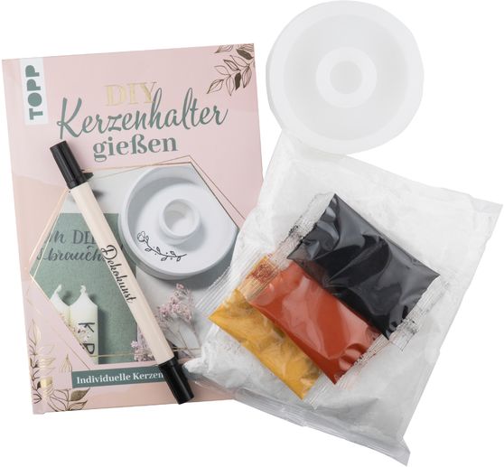 Creatieve set "Kerzenhalter gießen"