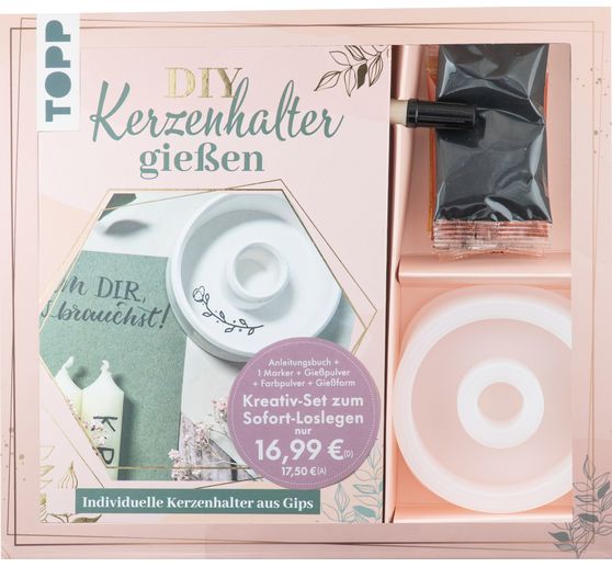 Creatieve set "Kerzenhalter gießen"