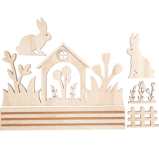 VBS Wooden building kit "Bunny house"