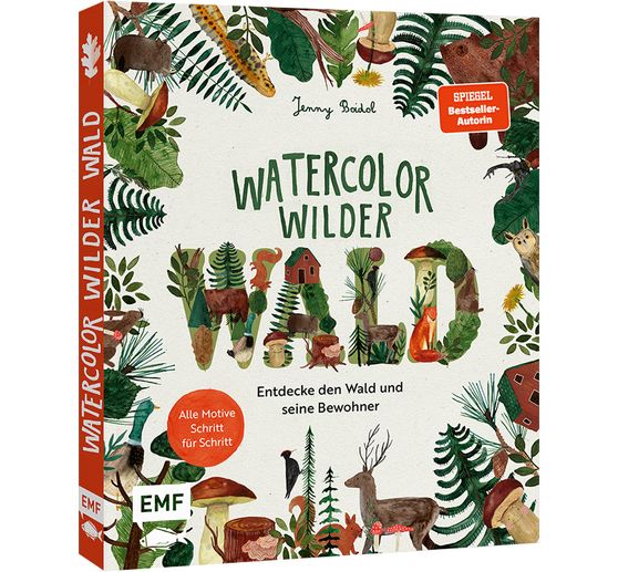 Boek "Watercolor -&nbsp;Wilder Wald"