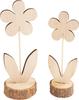 VBS Wooden flowers "Daisy", set of 2