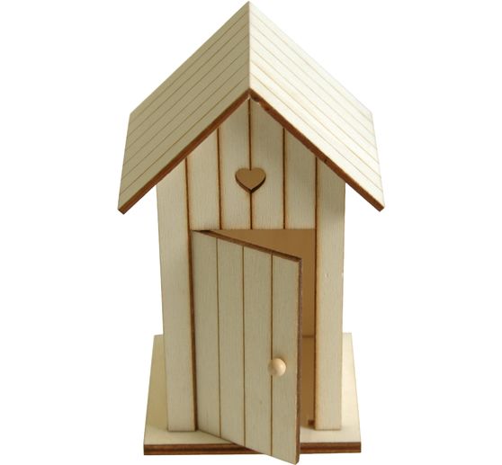 Decorative wooden beach hut, 2 pieces