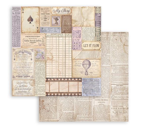 Scrapbook block "Quiet Days"