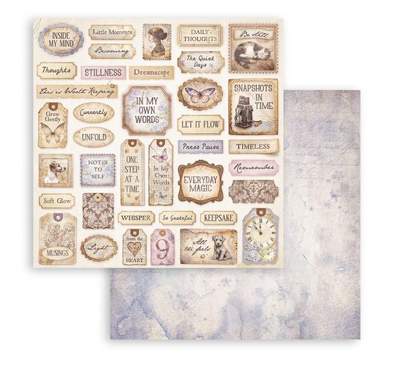 Scrapbook block "Quiet Days"