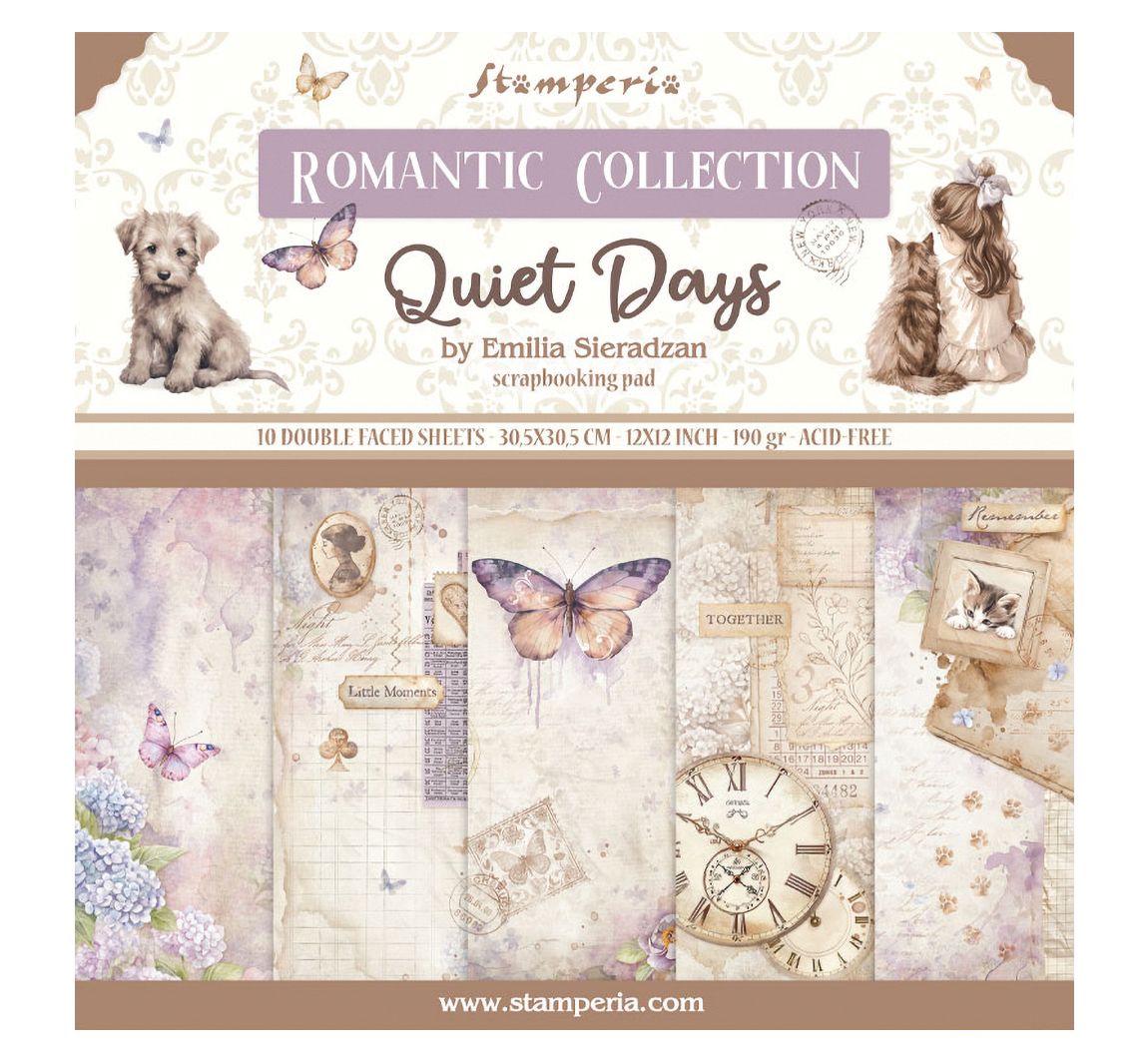 Scrapbook blok "Quiet Days"
