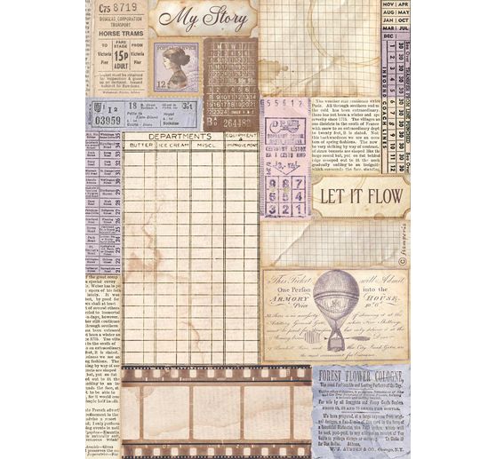 Motief strozijde assortiment "Quiet Days"