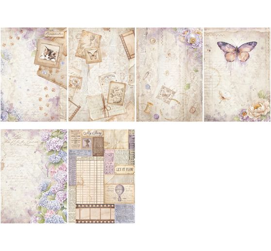 Motief strozijde assortiment "Quiet Days"