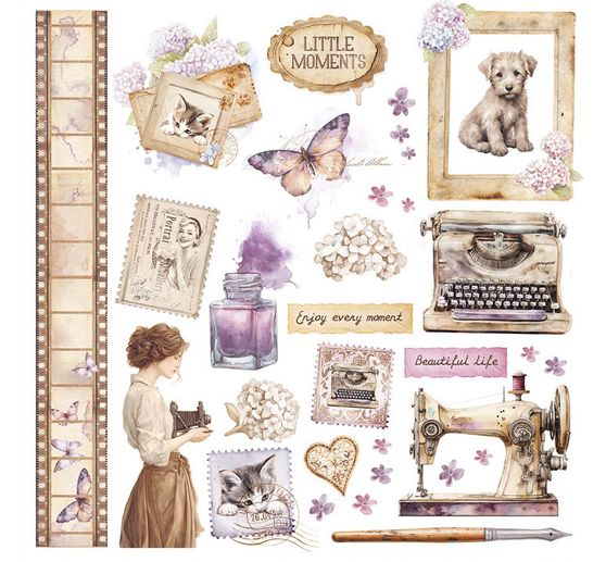 Rub On assortment "Quiet Days"