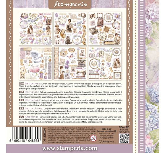 Rub On assortment "Quiet Days"