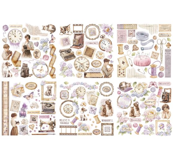 Rub On assortment "Quiet Days"