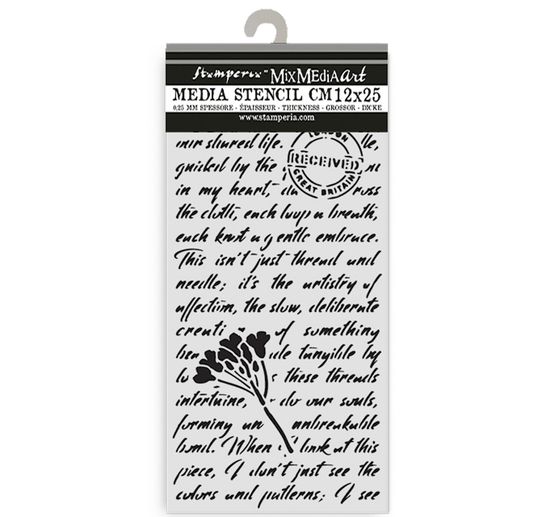 Sjabloon "Quiet Days - Manuscript"