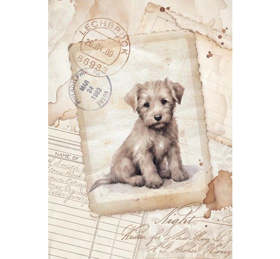 Motif straw silk assortment "Quiet Days"