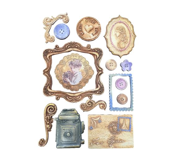 Siliconen vorm A5 "Quiet Days - Plates"