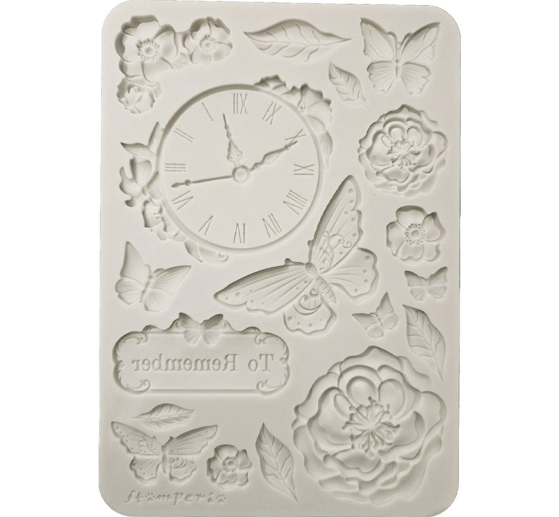 Siliconen vorm A5 "Quiet Days - Clock"
