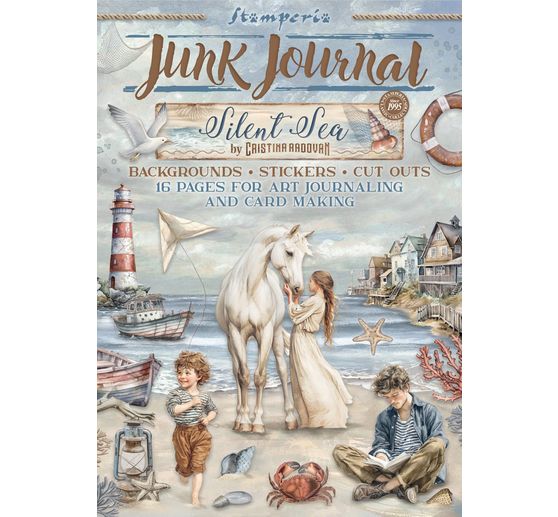 Junk Journal Book "Silent Sea"