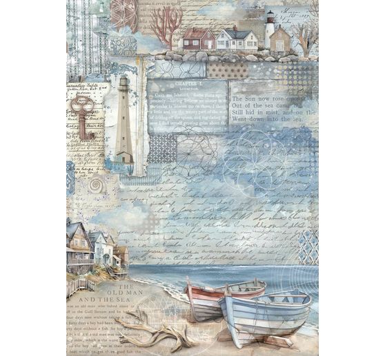 Junk Journal Book "Silent Sea"
