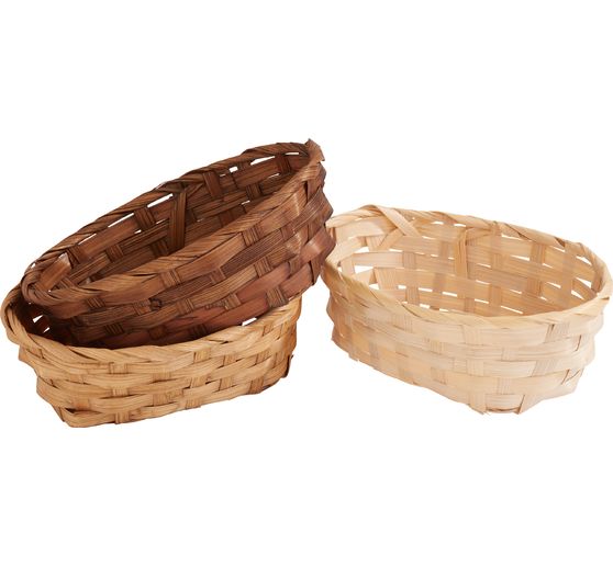 Bamboo split basket "oval"